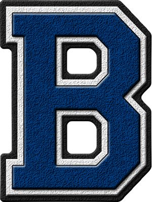 Presentation Alphabets: Royal Blue Varsity Letter B The Letter R, Initial Fonts, Design Alphabet, The Letter B, Instructional Technology, School Labels, Varsity Letter, Alphabet Stickers, Letter P