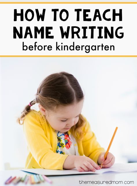 Teaching Kids to Write Their Name before kindergarten Practice Name Writing, Teaching Kids To Write, Name Activities, Kids Classroom, Education Quotes For Teachers, Preschool Games, Education Kindergarten, Name Writing, Learning To Write