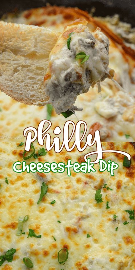 New Years Munchies, Philly Cheesesteak Appetizer, Cheesesteak Dip Easy, Philly Cheese Steak Dip Recipe, Steak Dip Recipes, Crockpot Philly Cheese Steak Dip, Philly Cheese Steak Dip Crock Pot, Cheesesteak Dip Crockpot, Philly Cheesesteak Dip Crockpot