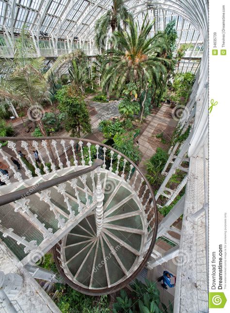 Kew Gardens London Uk Editorial Stock Image - Image: 34635739 Victorian Greenhouses, Conservatory Greenhouse, Royal Botanic Gardens, Greenhouse Plans, Lan Can, Botanic Gardens, Stairway To Heaven, Kew Gardens, Spiral Staircase