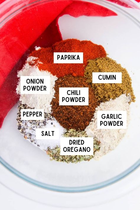 Chili Seasoning Recipe, Diy Taco Seasoning, Keto Taco Seasoning, Homemade Chili Seasoning, Make Taco Seasoning, Fajita Seasoning Mix, Homemade Taco Seasoning Mix, Homemade Taco Seasoning Recipe, Low Fodmap Diet Recipes