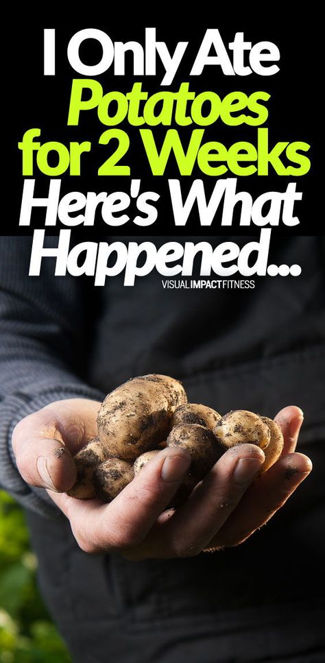 This is an intriguing time today when it concerns diet plan. On one hand, keto and low carbohydrate motions are super-popular and mainstream. Then there is a growing movement of individuals dropping fat rapidly with an all potato diet. Here's a video of a man who experienced huge weight loss impacts of potatoes in only 2 weeks: He lost 14 pounds in that short time period. Baked Potato Diet, Men’s Diet Plan, Potato Reset Diet, Potato Diet Before And After, Potato Diet Recipes, Potato Diet Plan, Starch Diet, Potato Diet, Starch Solution