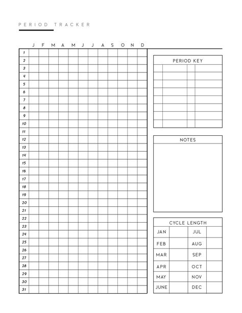 Use this free printable period tracker as part of your personal planner or health diary! It's perfect for a bullet journal too! Digital Period Tracker, Free Printable Period Tracker, Agenda Printable Free, Printable Lists Free, Bujo Period Tracker Ideas, Good Notes Diary, Period Tracker Printable Free, Diary Template Journals, Journal Templates Printable Free