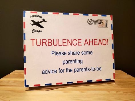 Turbulence Ahead: Parenting Advice Sign Travel-themed Baby | Etsy Adventure Travel Nursery, Precious Cargo Baby Shower Theme Decor, Vintage Travel Baby Shower Theme, World Traveler Baby Shower Theme, Plane Themed Baby Shower Ideas, Traveling Baby Shower Theme, Airplane Theme Baby Shower Decor, Plane Baby Shower Ideas, Landing Soon Baby Shower Theme