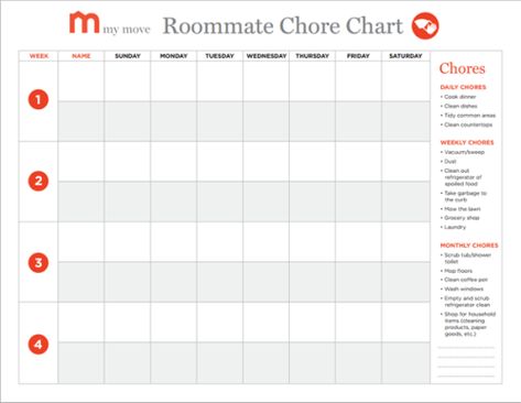 8 Great Ways To Divide Chores Among Roommates Apartment Roommate, Chore Template, Roommate Chore Chart, Chore Calendar, Adult Chore Chart, Daily Chore Charts, Cleaning Schedule Templates, Cleaning Chart, Room Mate