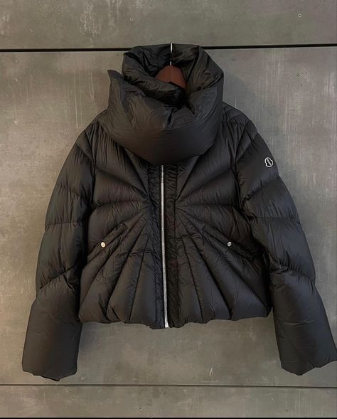 Rick Owens Puffer Jacket, Rick Owens Menswear, Broken Planet, Boys Outfits, Rick Owens Jacket, Rick Owens Men, Moncler Jacket, Clothing Pieces, Men's Outerwear