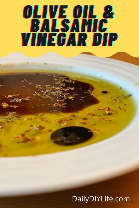 This Balsamic Vinegar and Olive Oil Bread Dip recipe is a simple AND delicious appetizer for any dinner party. #OliveOil #Balsamic #DIP Balsamic Vinegar Dip For Bread, Olive Oil And Balsamic Bread Dip, Oil Bread Dip Recipe, Balsamic Dip, Bread Dipping Sauce, Olive Oil Bread Dip, Oil Bread Dip, Bread Dips Recipes, Balsamic Vinegar And Olive Oil