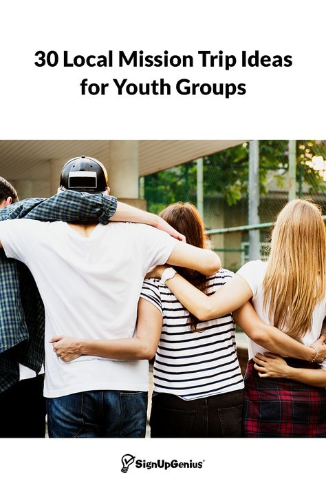 Use these creative ideas to plan your next church trip for students ministry. Service Project Ideas, Church Youth Group, Family Mission, Community Service Projects, Youth Groups, Student Ministry, Church Youth, Small Group Activities, Mission Trip