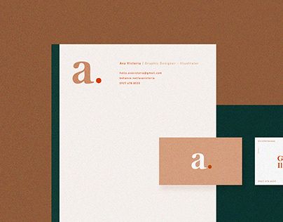 Personal Branding Letterhead Design Inspiration, Interior Branding, Cv Inspiration, Illustration Interior, Business Cards Layout, Self Branding, Online Logo Design, Letterhead Design, Stationary Design