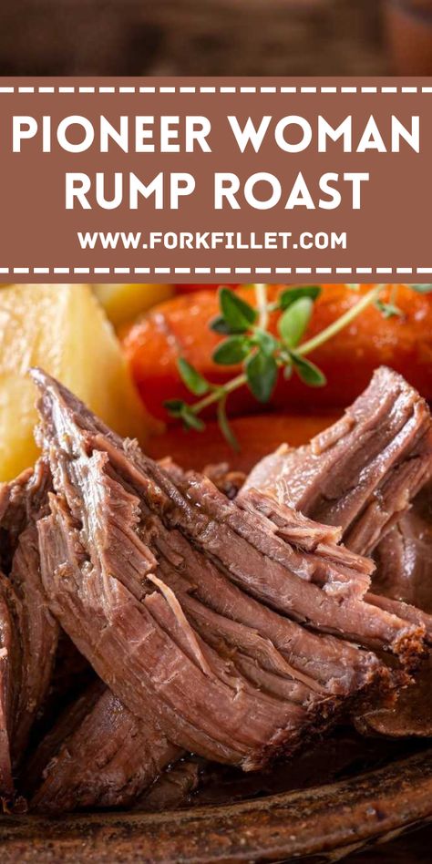 Want a tasty, filling meal? Try This Pioneer Woman Rump Roast Recipe! It's a classic dish with simple flavours. Boneless Beef Rump Roast Crock Pot, Grandmas Pot Roast Recipe, Oven Roasted Beef Rump Roast, Braised Rump Roast, Recipes Using Rump Roast, Rump Roast In The Crockpot, Easy Rump Roast Crock Pot, Crockpot Beef Rump Roast Recipes, What To Do With Rump Roast