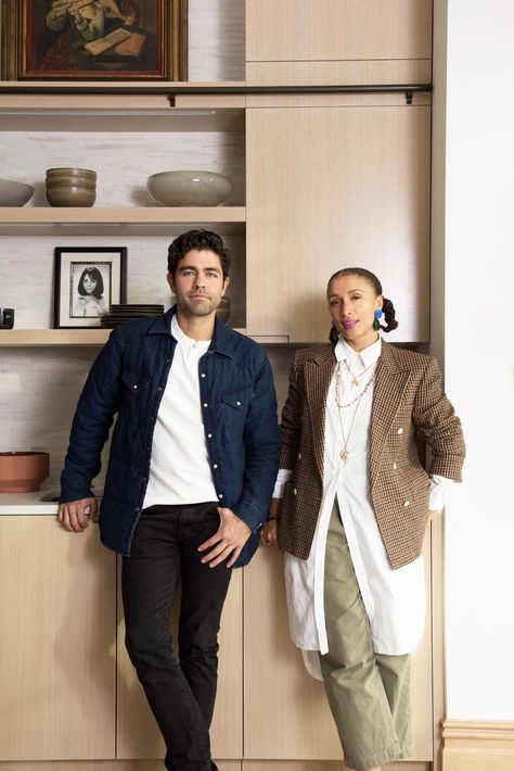 Inside Adrian Grenier’s 4-Year-Long Brownstone Renovation, an Ode to His Mom Pantry Organization Diy, Brownstone Renovation, Brownstone Interiors, Adrian Grenier, Brownstone Homes, Glamour Interiors, Ikea Pax Hack, Diy Pantry Organization, Dream Pantry