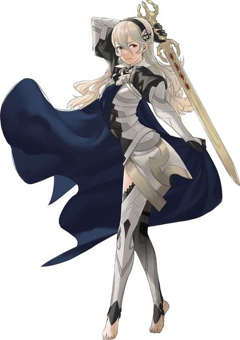 fire embiem kamui Hime Hairstyle, Fire Emblem Corrin, Fire Emblem Fates Corrin, Female Corrin, Yusuke Kozaki, Fe Fates, Dark Princess, Fire Emblem Games, Fire Emblem Characters