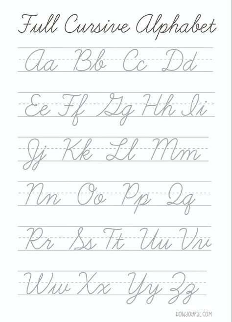 Easy Cursive Handwriting, Z In Cursive, Cursive Abcd, Cursive Handwriting Sheets, Capital Cursive Letters, Cursive Handwriting Fonts, Cursive Letters Worksheet, Bujo Fonts, Cursive Writing Practice Sheets