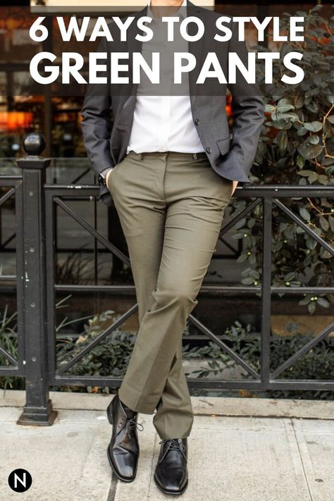 Men’s Olive Pants Outfit, Green Slacks Men, Dark Green Chinos Outfit Men, Men’s Olive Green Pants Outfit, Olive Green Pants Outfit Men Casual, Olive Trousers Outfit Men, Olive Green Chinos Outfit Men, Light Green Pants Outfit Men, Green Pants Men Outfit