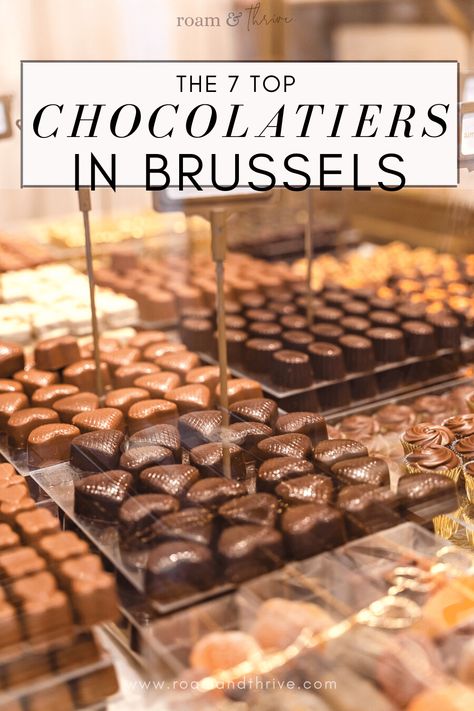 Brussels Belgium Chocolate, Brussels Bucket List, Brussels Belgium Food, Neuhaus Chocolate, Brussels Aesthetic, Brussels Trip, Belgium Food, Brussels Travel, Pierre Marcolini