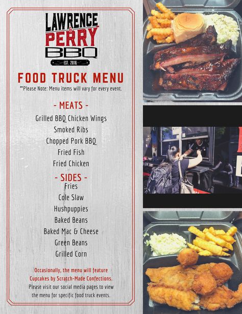 Food Truck Bbq Ideas, Bbq Truck Ideas, Soul Food Food Truck, Bbq Business Ideas, Bbq Food Truck Menu Ideas, Food Truck Menu Ideas Simple, Cajun Food Truck, Unique Food Truck Ideas, Food Truck Menu Ideas