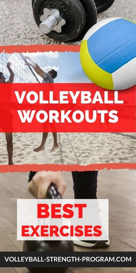 Volleyball workouts specific for volleyball. In order to be a great volleyball player, you need to know how to train the best way for volleyball. Conditioning.. Volleyball Jumping Workouts, Volleyball Conditioning Workouts, Volleyball Workouts At Home, Workouts In The Gym, Coaching Youth Sports, Volleyball Conditioning, Youth Volleyball, Agility Workouts, Gym Program