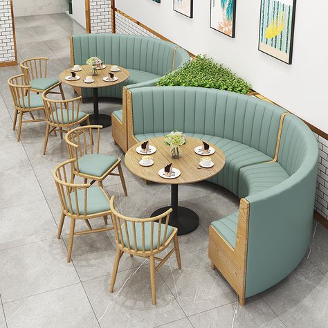 Chairs And Tables For Restaurant, Restaurant Table Chair Design, Sofa Design For Restaurant, Restaurant Sofa Design Ideas, Restaurant Furniture Design Chairs, Sofa For Cafe, Cafe Sofa Design, Cafe Furniture Ideas, Restaurant Seating Ideas