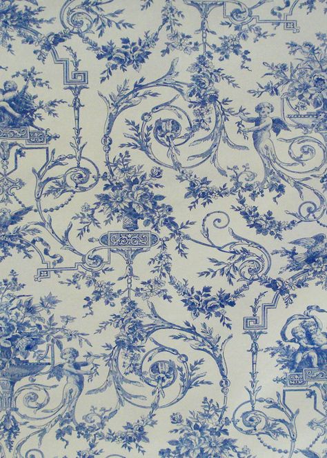 Adam Toile | Discounted Luxury Fabric | Cottage Textiles Printing On Fabric Design Ideas, Fabric Designs Pattern, Fabric Design Textile, Luxury Prints, Chintz Print, Fabric Wardrobe, Art Marocain, Blue Willow Pattern, Blue Textile