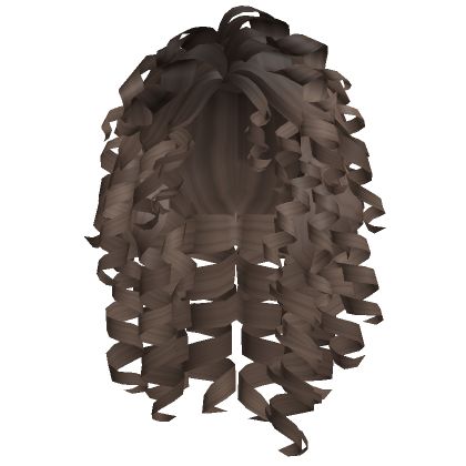 Curly Roblox Hair, Roblox Curly Hair, Brown Hair Roblox Id, Cute Curly Hair, Curly Hair Brown, Brown Hair Roblox, Curly Brown Hair, Hair Roblox, Roblox Id