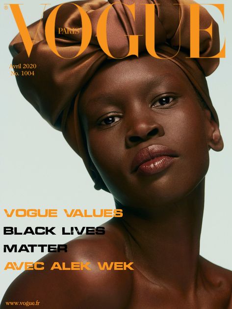 ALEK WEK - FAKE VOGUE* Richard Burbridge, Lineisy Montero, Alek Wek, Alas Marcus Piggott, Liya Kebede, Super Models, Stephanie Seymour, Mario Sorrenti, Jourdan Dunn