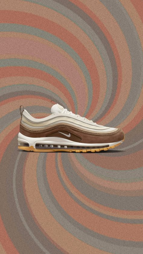 Airmax 97 Outfit, Sneakers Wishlist, Air Max 95 White, Nike Airmax 97, Air Mac, Shoes Ads, Nike Brown, Shoe Image, Nike Wallpaper