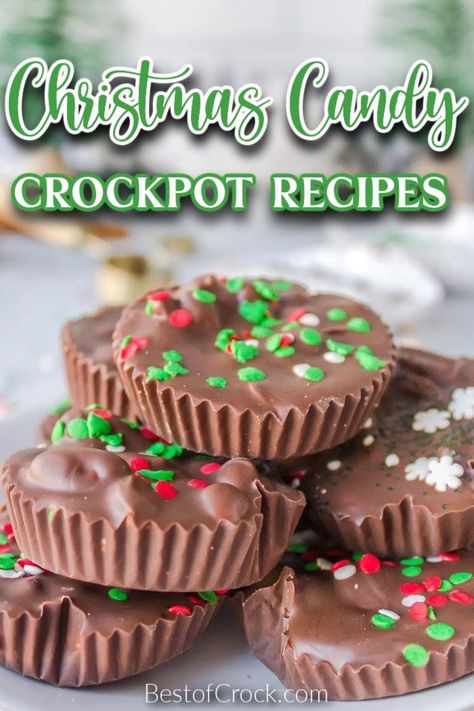 Snack Ideas Christmas, Crock Pot Christmas, Chocolate Crockpot, Christmas Crockpot Recipes, Slow Cooker Holiday Recipes, Crockpot Candy Recipes, Crockpot Dessert, Slow Cooker Christmas, Holiday Party Desserts