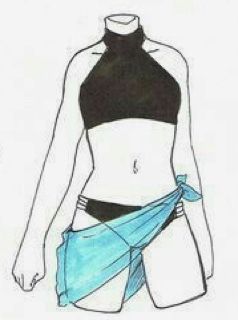 Swimsuit Art Reference, Swimsuit Ideas Drawing, Water Clothes Drawing, Swimsuit Art Drawing, Swimsuits Drawing, Gacha Beach Outfits, Beach Outfit Drawing, Swimsuit Drawing Reference, Anime Swimsuits Outfit