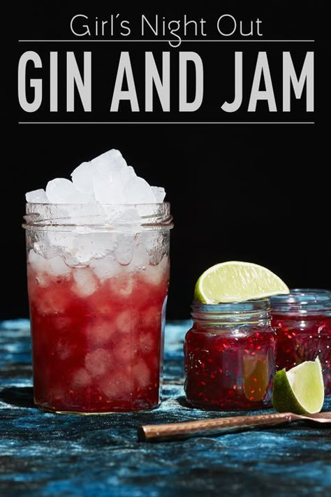 Gin And Jam, Gin Drink Recipes, Liquid Lunch, Gin Recipes, Gin Cocktail Recipes, Gin Drinks, Gin Cocktail, Easy Drink Recipes, Boozy Drinks