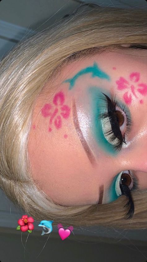 Bold Eyeshadow, Funky Makeup, Mekap Mata, 20 Makeup, Gyaru Makeup, Prom Look, Make Up Inspiration, Barbie Makeup, Swag Makeup