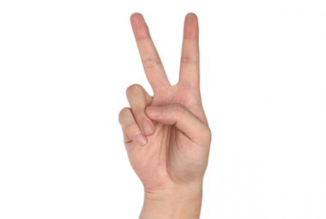 What Hand Signals Should I Avoid When Traveling Abroad? | Mental Floss Peace Sign Hand Reference, Hands Peace Sign, Peace Sign Pose, Hand Peace Sign, Peace Hand Sign, Fest Poster, Peace Sign Symbol, Hand Poses, Peace Fingers