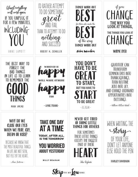 Printable life quotes. Need inspiration or a little pick me up. Simply download, print, and have a happy day. #quotes #printable Amazing Life Quotes, Printable Life Quotes, Free Printable Quotes, Quotes For Inspiration, Printable Inspirational Quotes, Positive Encouragement, Free Printable Cards, Motivation Positive, Inspirational Printables