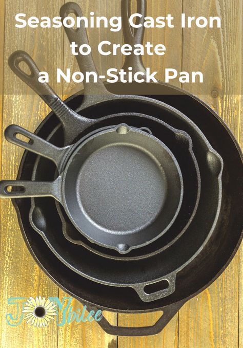 Seasoning cast iron creates a nontoxic, non-stick surface that browns food easily and gives fried foods a crisp, caramelized flavor, unobtainable in Teflon™ coated frying pans or stainless steel.  Use this step by step tutorial to restore and preserve your cast iron pans and create a non-stick surface you can trust, without the toxins in modern cookware. Rusty Cast Iron Skillet, Season Cast Iron Skillet, Seasoned Cast Iron Pan, Kitchen Knowledge, Cast Iron Chicken, Creative Ways To Save Money, Cast Iron Care, Cook Eggs, Cast Iron Cookware Set