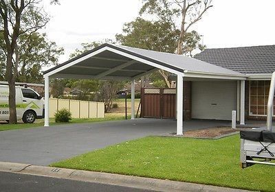 Carport Attached To Garage, Car Port Ideas, Carport Addition, Carport Modern, Building A Carport, Diy Carport, Carport Kits, Carport Ideas, Car Ports