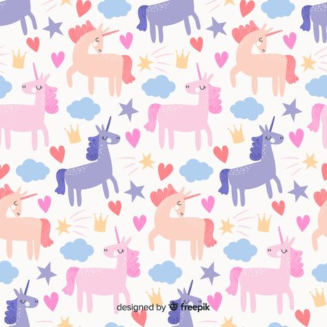 Unicorn Pattern Wallpaper, Rainbow Sweets, Unicorn Backgrounds, Rainbow Color Background, Fairy Background, Unicorn Eyes, Mermaid Background, Nursery Illustration, Unicorn Illustration