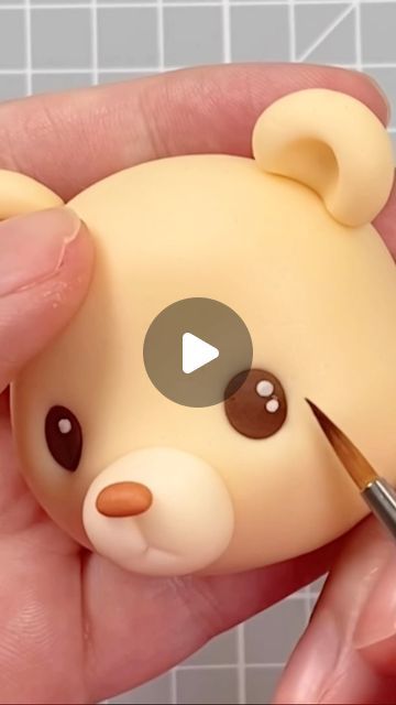 How To Make Teddy Bear, Fondant Bear Tutorial, Teddy Bear Fondant Tutorial, How To Make A Teddy Bear, Fondant Teddy Bear Tutorial, Fondant Bear, Make A Teddy Bear, Fondant Teddy Bear, Diy Fondant Cake