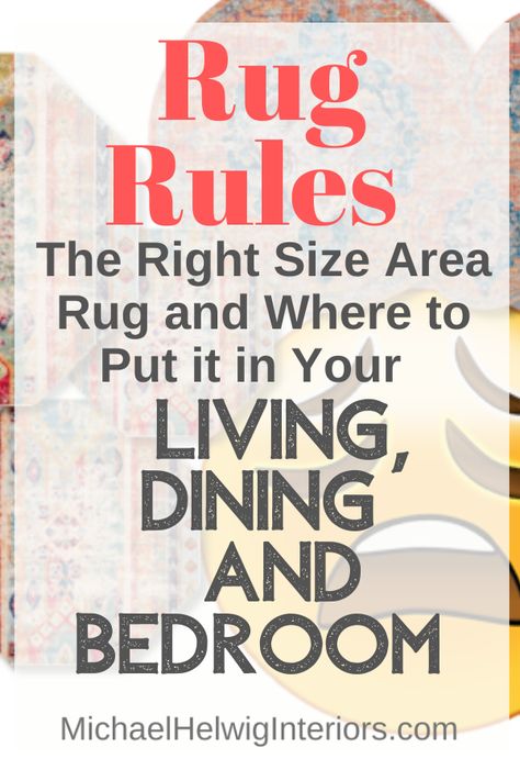 Where To Put Area Rug In Bedroom, Placement Of Area Rugs Living Rooms, Area Rug Under Two Chairs, Bedroom Rug Rules, How To Measure Area Rug Living Rooms, Living Rooms With Red Rugs, What Size Rug For Bedroom, Dining Rugs Ideas, How To Place Area Rugs Living Rooms