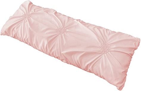 Amazon.com: Sweet Jojo Designs Solid Color Blush Pink Shabby Chic Body Pillow Case Cover for Harper Collection (Pillow Not Included): Home & Kitchen Pink Shabby Chic, Body Pillow Case, Shabby Chic Dresser, Sweet Jojo Designs, Shabby Chic Bedrooms, Jojo Designs, Pink Body, Body Pillow Covers, Bedding Basics