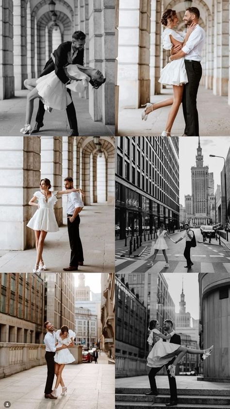 Engagement Pictures Theme, Elegant Photoshoot Ideas Classy Couples, Pre Wedding Shoot Ideas City, Classy Wedding Photoshoot, Wedding Photo Esthetic, Wedding Preshoot Ideas, Couples Pre Wedding Photoshoot, Inside Engagement Photos Ideas, Court House Engagement Pictures