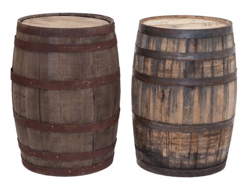 Barrels | Violet Vintage Rentals Wooden Barrel Table, Whiskey Theme Party, Barrel Bar Table, Electrified Wood, Whiskey Barrels For Sale, Used Whiskey Barrels, Blackberry Brandy, Old West Decor, Vendor Cart