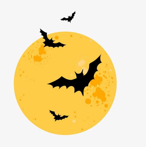 Haunted House Drawing, Halloween Fright Night, Halloween Deserts, Moon Halloween, Bat Art, Graffiti Wallpaper Iphone, Yellow Moon, Halloween Rocks, Halloween Moon