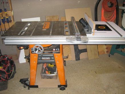 Rigid Tools, Router Station, Rigid Table Saw, Ridgid Table Saw, Homemade Router Table, Clamp Rack Woodworking, Build A Router Table, Table Saw Extension, Woodworking Tricks