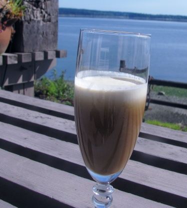 The Mud Slide Mud Slide Drink Recipe, Mud Slide, Baileys Irish Cream Coffee, Irish Cream Coffee, Mississippi Mud, Baileys Irish, Baileys Irish Cream, Wine Goblets, Irish Cream