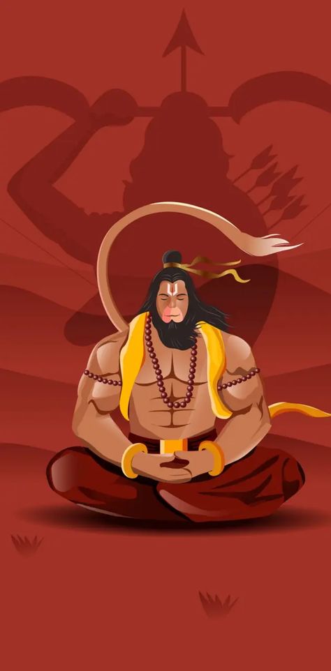 Hanuman Ji Anime Wallpaper, Hanuman With Devotee, Hanuman Ram Ji Hd Wallpaper, Hanuman Iphone Wallpaper, Hanuman Ji Aesthetic Wallpaper, Hanuman Wallpapers Hd Wallpaper, Hanuman Illustration Art, Hanuman Ji Wallpapers Iphone, Hanuman Photos Wallpapers