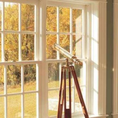 Changing from Double Hung to Casement Style Windows | North Georgia Replacement Windows Farmhouse Lounge, Georgian Farmhouse, Window Manufacturers, Energy Efficient Windows, Replacement Windows, Double Hung Windows, Window Types, Window Replacement, Living Room Windows