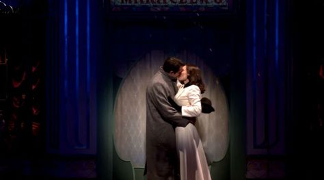 She Loves Me – An Old-Fashioned Romantic Musical Jimmy Stewart Style She Loves Me Musical, Laura Benanti, Musical Costumes, Jimmy Stewart, Miss Saigon, She Loves Me, Zachary Levi, Portfolio Inspiration, Nerdy Things