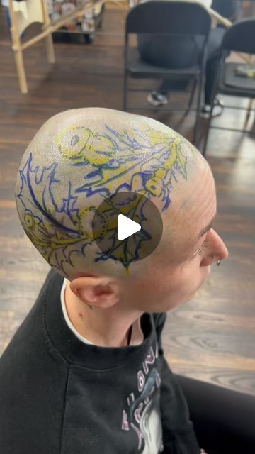 Jordan Phillips | Tattooed my homie @tuffentiny head! You’re a warrior! @jordanphillipstattoo @boisetattoo 
•
•
•
#tattoo #headtattoo #tattoos #tat... | Instagram Trad Face Tattoo, Full Head Tattoo Men, Cute Face Tattoos For Women, Full Head Tattoo, Head Tattoos Women, Head Tattoos For Men, Back Of Head Tattoo, Head Tattoo Men, Jordan Phillips