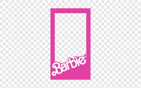 Barbie Frame PNG Barbie Box Png, Barbie Box Background, Barbie Box Frame, Barbie Elements, Barbie Graphic Design, Barbie Frame, Barbie Card, Barbie Png, Free Barbie