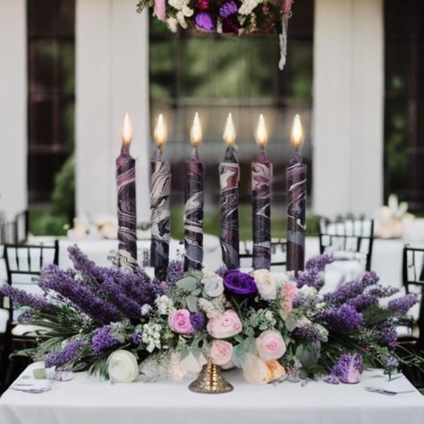 Floating candle centerpieces