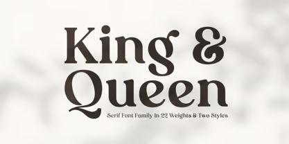 King and Queen Font | Webfont & Desktop | MyFonts Queen Typography, Black King And Queen, Font Face, Bold Fonts, King And Queen, Serif Typeface, Typeface Design, Font Names, Web Design Agency